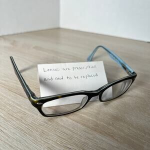 Ray-Ban RB5150 5023 Eyeglasses Frames Brown Tortoise Blue 50-19-135 PARTS ONLY